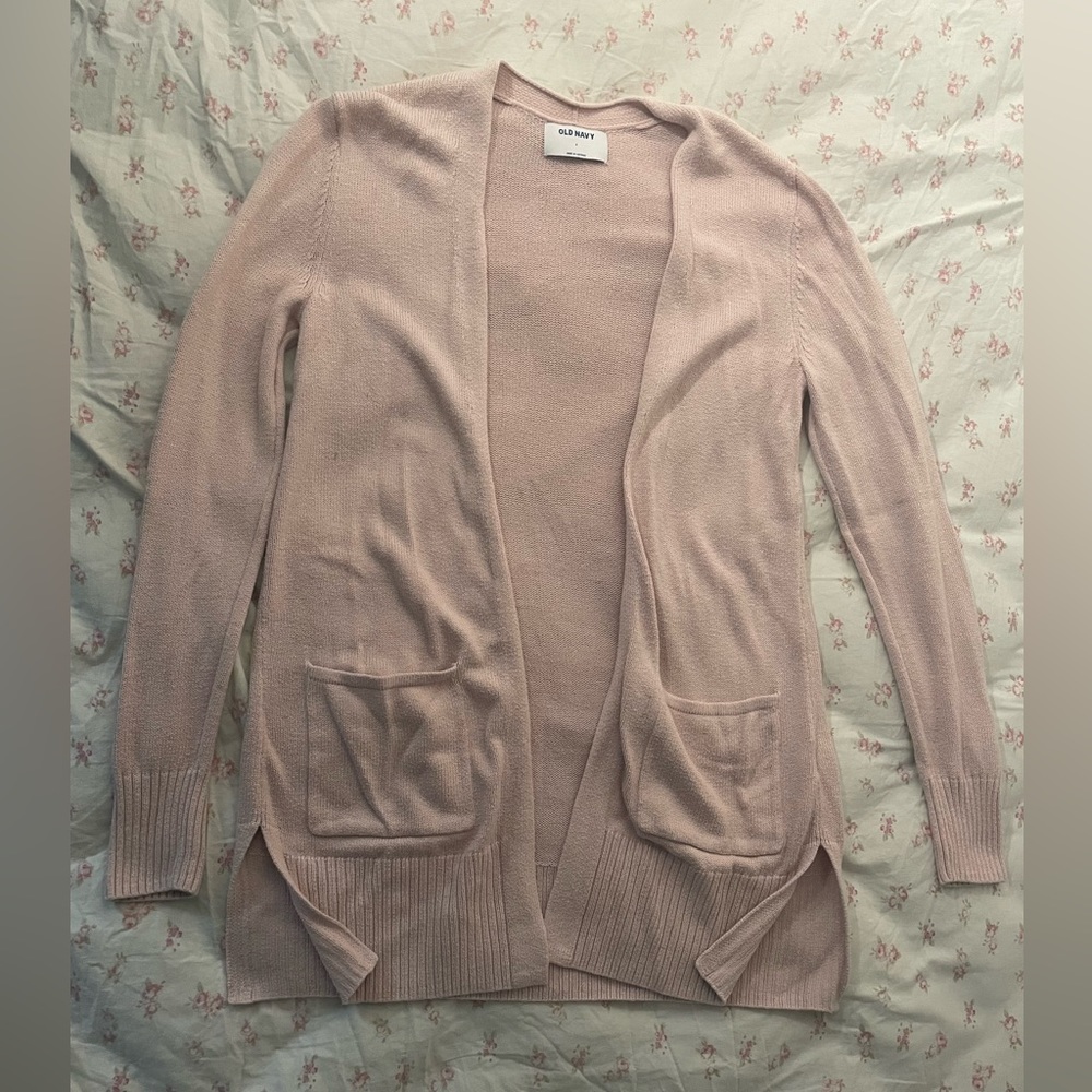 Light pink cardigan